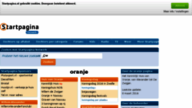 What Oranje.pagina.nl website looked like in 2016 (8 years ago)