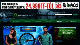 What Ozonenetwork.hu website looked like in 2016 (8 years ago)