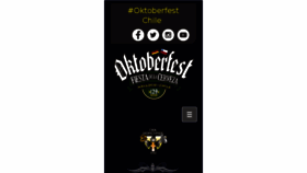 What Oktoberfestchile.cl website looked like in 2016 (8 years ago)