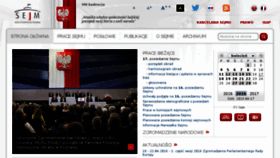 What Orka2.sejm.gov.pl website looked like in 2016 (8 years ago)