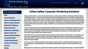 What Onlinesafetysite.com website looked like in 2016 (8 years ago)