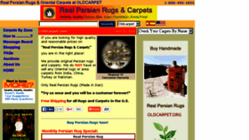 What Orientalrugspersianrugs.com website looked like in 2016 (8 years ago)