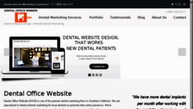 What Orthodontistsmarketing.com website looked like in 2016 (8 years ago)