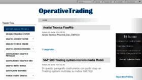 What Operativetrading.it website looked like in 2016 (8 years ago)
