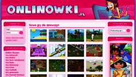 What Onlinowki.pl website looked like in 2016 (8 years ago)