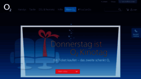 What O2more.de website looked like in 2016 (8 years ago)