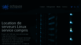 What Octopuce.fr website looked like in 2016 (8 years ago)