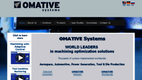 What Omative.com website looked like in 2016 (8 years ago)