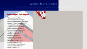 What Orbico.com website looked like in 2016 (8 years ago)