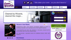 What Ovenwizards.com website looked like in 2016 (8 years ago)