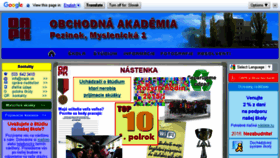 What Oapk.sk website looked like in 2016 (8 years ago)