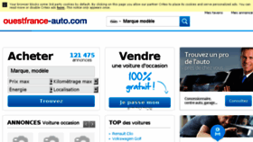 What Ouestfrance-auto.com website looked like in 2016 (7 years ago)