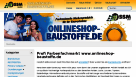 What Onlineshop-baustoffe.de website looked like in 2016 (8 years ago)