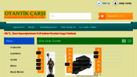 What Otantikcarsi.com.tr website looked like in 2016 (7 years ago)