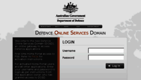What Osd.defence.gov.au website looked like in 2016 (8 years ago)