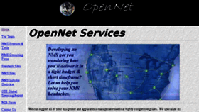 What Opennet.com website looked like in 2016 (8 years ago)