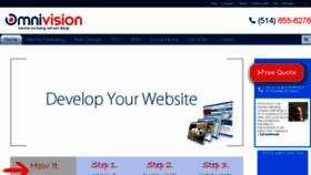 What Omnivisiondesign.com website looked like in 2016 (8 years ago)