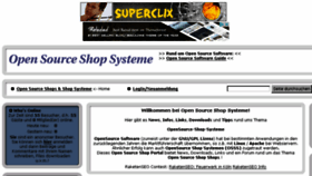 What Open-source-shop-systeme.de website looked like in 2016 (7 years ago)