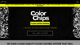 What Originalcolorchips.com website looked like in 2016 (7 years ago)