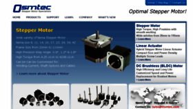 What Osmtec.com website looked like in 2016 (7 years ago)