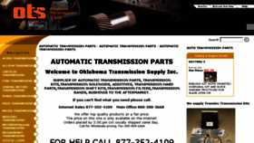 What Otsparts.com website looked like in 2016 (8 years ago)