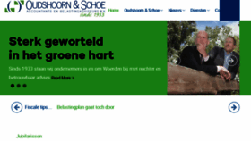 What Oudshoornschoe.nl website looked like in 2016 (8 years ago)