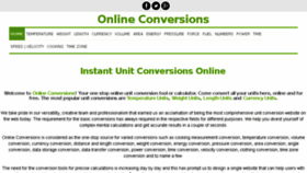 What Onlineconversions.org website looked like in 2016 (8 years ago)