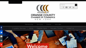 What Orangeny.com website looked like in 2016 (7 years ago)