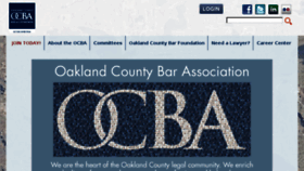 What Ocba.org website looked like in 2016 (8 years ago)