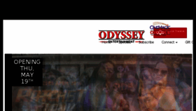 What Odysseytheatres.com website looked like in 2016 (7 years ago)