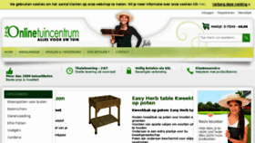 What Online-tuincentrum.be website looked like in 2016 (7 years ago)