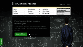 What Optionmatrix.com website looked like in 2016 (7 years ago)