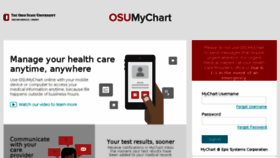 What Osumychart.com website looked like in 2016 (8 years ago)