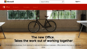 What Officelive.com website looked like in 2016 (7 years ago)