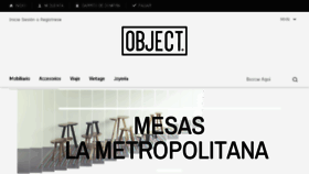 What Object.mx website looked like in 2016 (7 years ago)