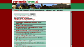What Oostenrijkforum.nl website looked like in 2016 (7 years ago)