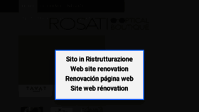 What Otticarosati.com website looked like in 2016 (7 years ago)