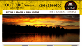 What Outbackrealty.com website looked like in 2016 (7 years ago)