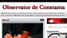 What Observatordeconstanta.ro website looked like in 2016 (7 years ago)
