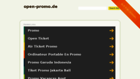 What Openpromo.de website looked like in 2016 (7 years ago)