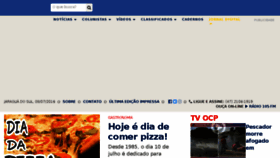 What Ocorreiodopovo.com.br website looked like in 2016 (7 years ago)