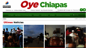 What Oyechiapas.com website looked like in 2016 (7 years ago)