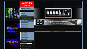 What Ondatv.it website looked like in 2016 (9 years ago)