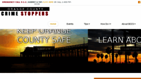 What Occrimestoppers.org website looked like in 2016 (7 years ago)