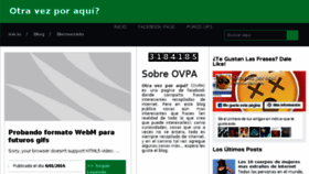 What Otravezporaqui.com website looked like in 2016 (7 years ago)