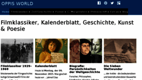 What Oppisworld.de website looked like in 2016 (7 years ago)