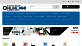 What Online360.co.za website looked like in 2016 (7 years ago)
