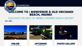 What Oldorchardbeachmaine.com website looked like in 2016 (7 years ago)