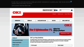 What Oki.com.tr website looked like in 2016 (7 years ago)