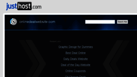 What Onlinedealwebsite.com website looked like in 2016 (7 years ago)